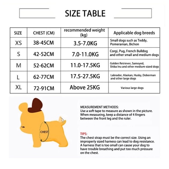 20 PCs dog vest harness bundle - Picture 6 of 6